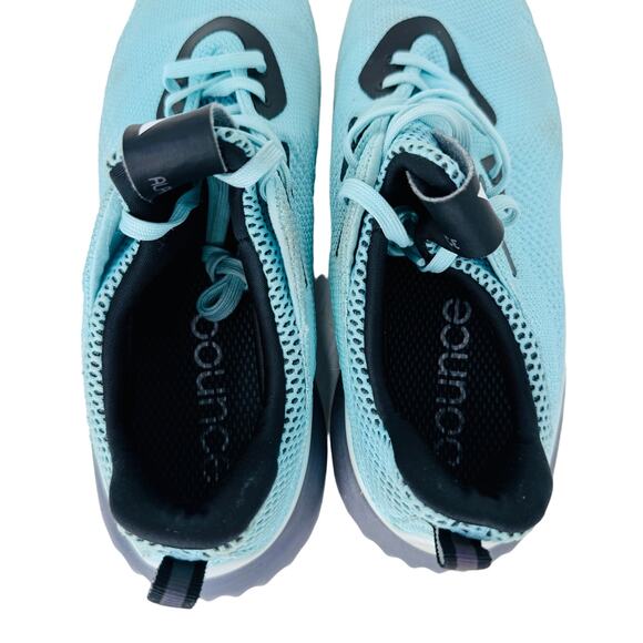 Adidas Alpha 3 Bounce‎ Running Shoes Sneakers B39429 Aqua Blue Womens Size 10 - Picture 3 of 11